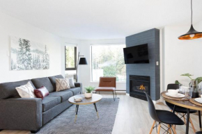 Contemporary & Spacious Slopeside 1BR Getaway